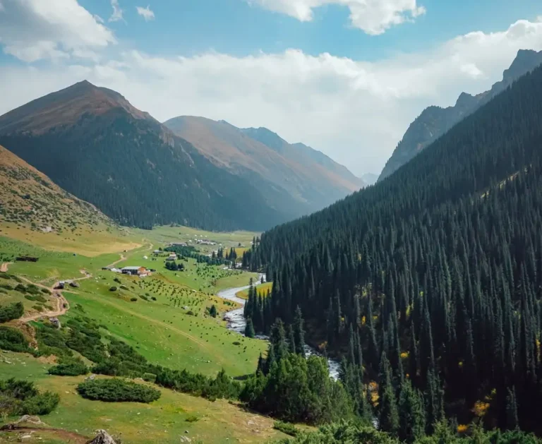 Altyn Arashan gorge 1